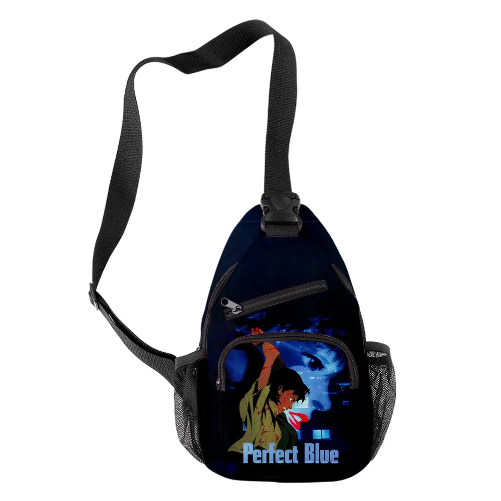 3D Print Crossbody Chest Bags Waterproof Sports Travel Bags
