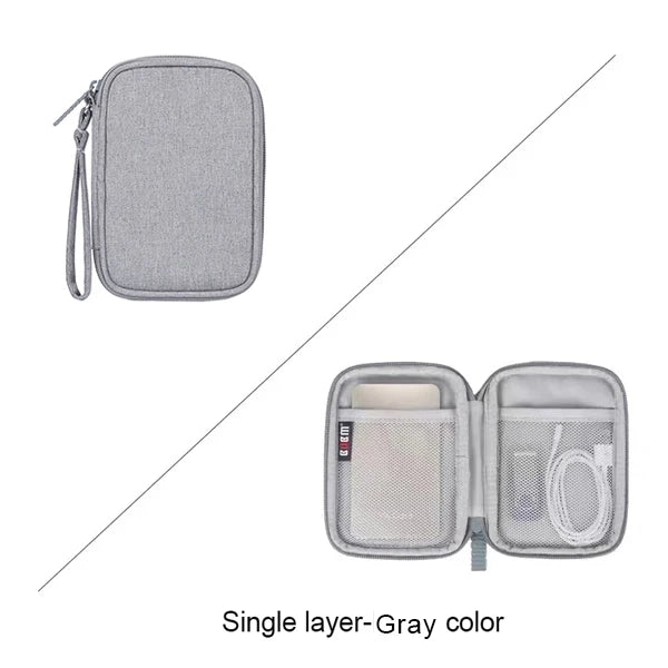 2.5'' HDD Case Cover Travel Organizer Cable Bag