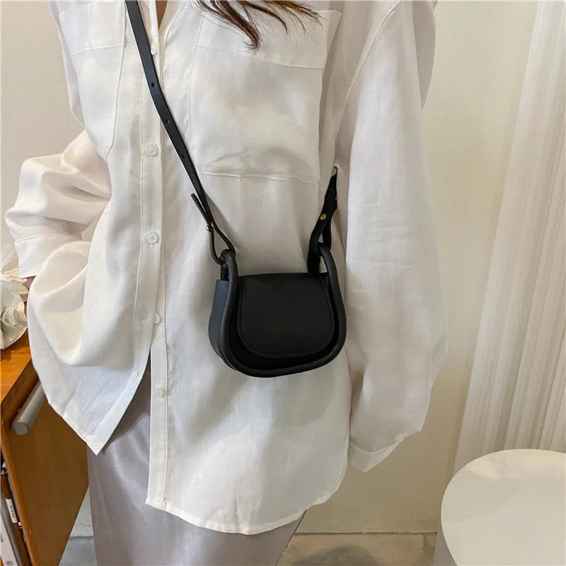 Portable Bucket Bag Mini Purse Handbag Crossbody Bags