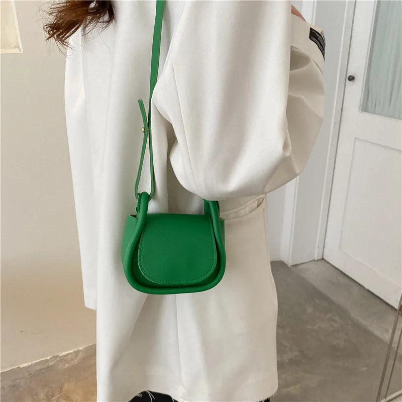 Portable Bucket Bag Mini Purse Handbag Crossbody Bags