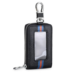 Car Key Fob Holder Wallet Zipper Organizer for Men