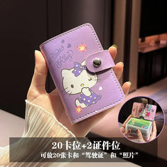 Hello Kitty Wallet for Women Card Holder Large Capacity