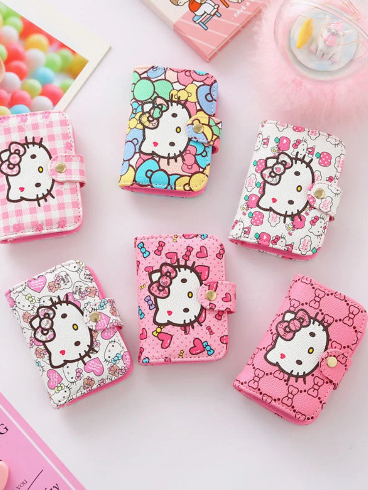 Hello Kitty Wallet for Women Card Holder Large Capacity