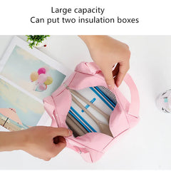 Portable Cartoon Cooler Lunch Bag for Picnic Kids Women Travel