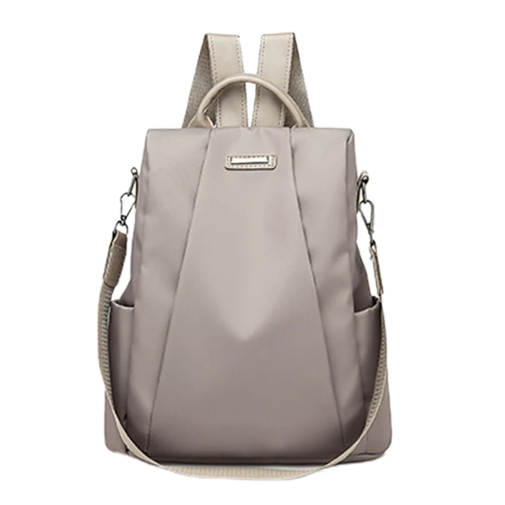 Lightweight Nylon Shoulder Bag Rucksack for Women