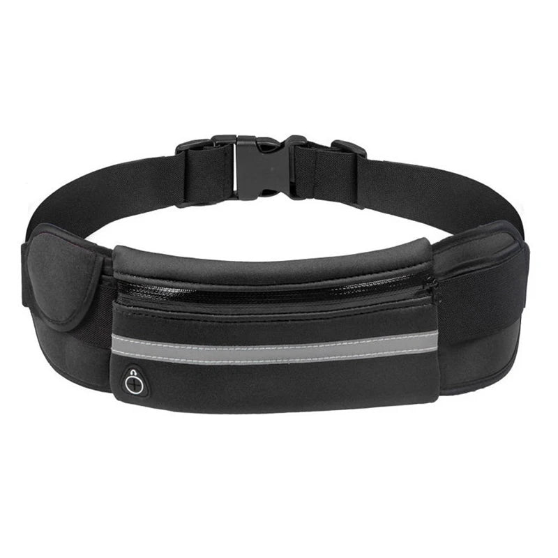 USB Waist Pack Waterproof Phone Belt Bag Travel Mini Fanny Pack