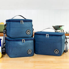 Portable Cooler Bag Folding Insulation Picnic Ice Pack For Food