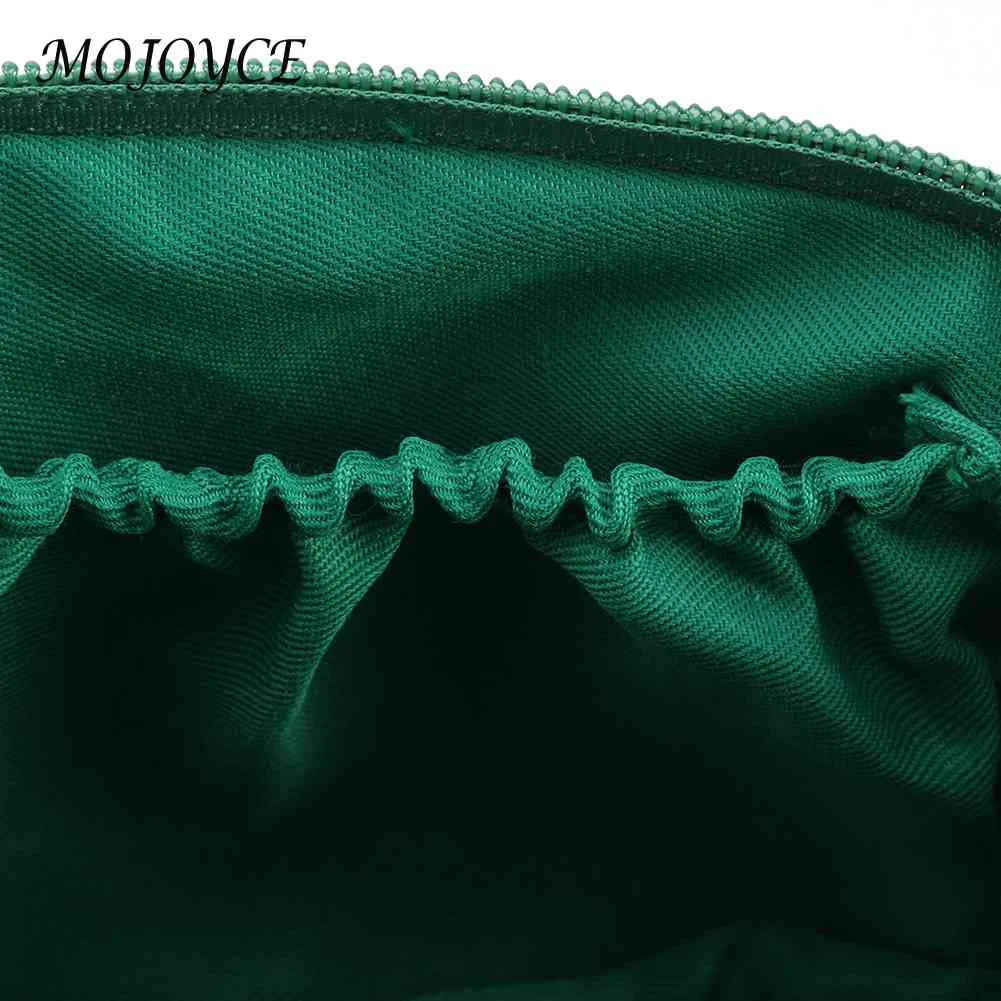 Portable Cosmetic Bag Pu Leather Pencil Cases Large Capacity Travel Organizer