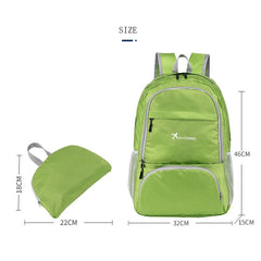 Portable Folding Backpack Waterproof Hiking Bag