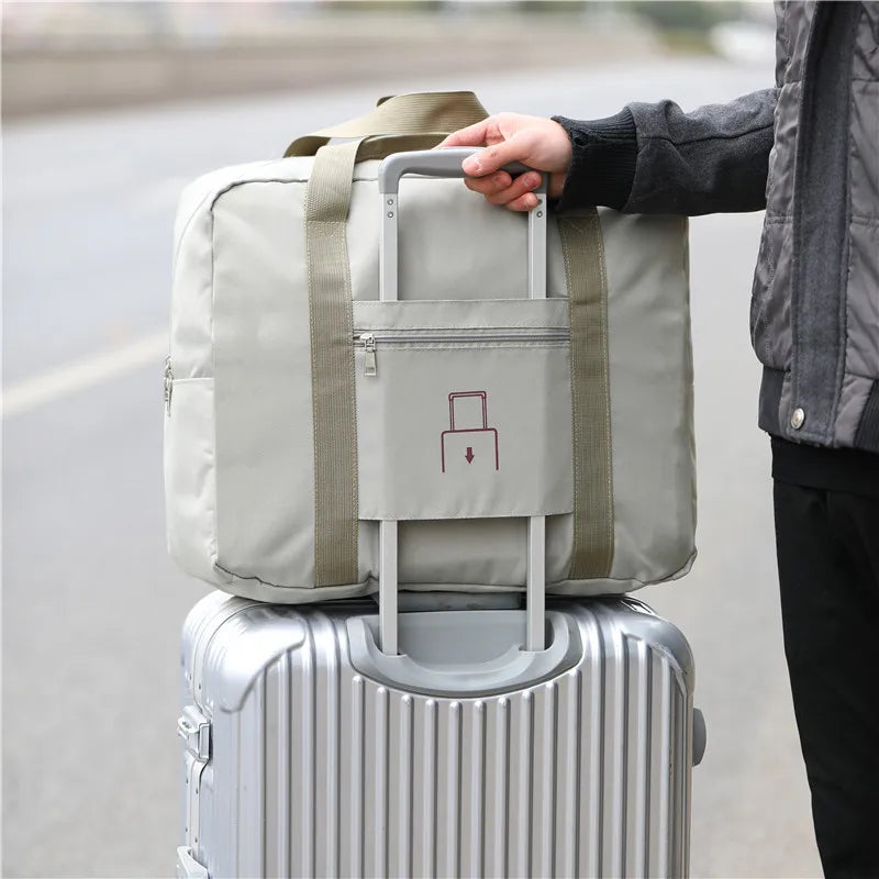 Portable Folding Unisex Large Travel Bag Duffle Waterproof