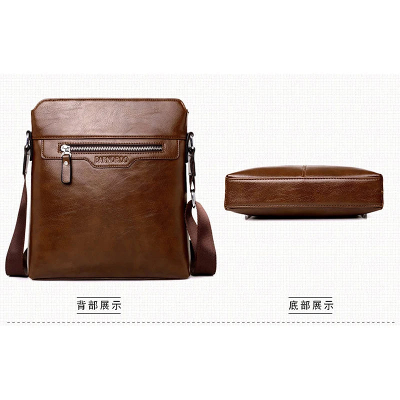 Portable Hand Work Business Office Male Messenger Bag Men Briefcase For Document