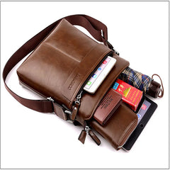 Portable Hand Work Business Office Male Messenger Bag Men Briefcase For Document