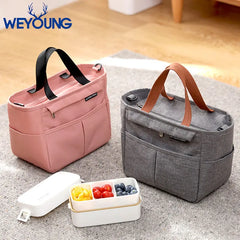 Portable Insulated Cooler Bag for Food Picnic Women Travel Therm