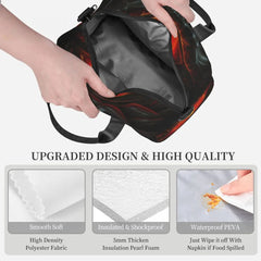 Dragon Eye Insulated Bento Lunch Box Storage Bag