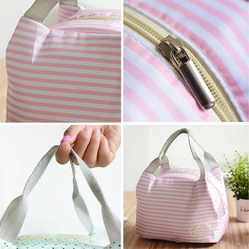 Insulated Thermal Cooler Lunch Box Tote Picnic Storage Bag