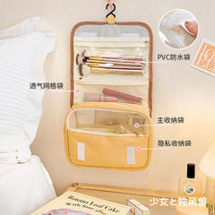 Portable Large Capacity Cosmetic Bag Cartoon Bear Beauty Storage Bags