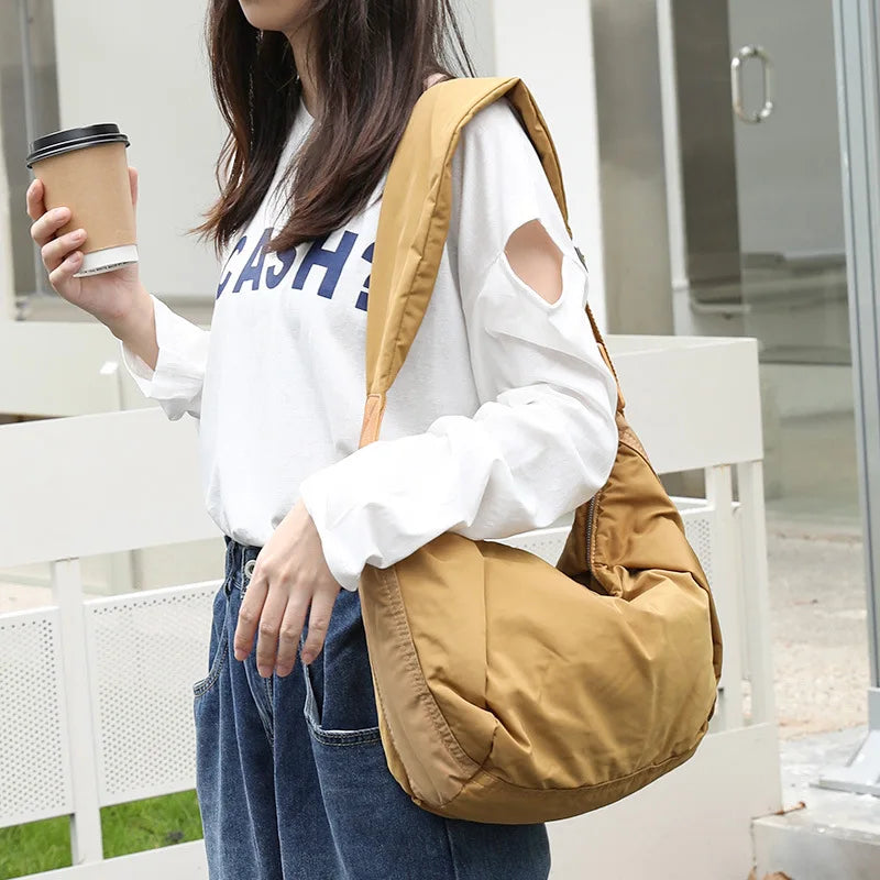 Large Capacity Shoulder Bag for Women Waterproof Hobos Style