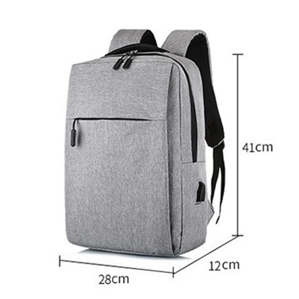 Large Laptop USB Backpack for Women Men Travel Business School Shoulder Bag