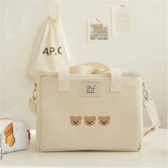 Portable Lunch Bag Food Box Durable Waterproof Office Cooler Lunchbox