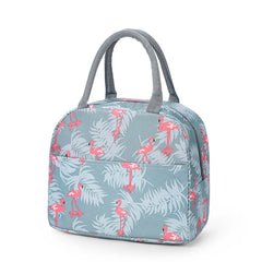 Portable Insulated Lunch Bag Tote Cooler Handbag Bento Pouch