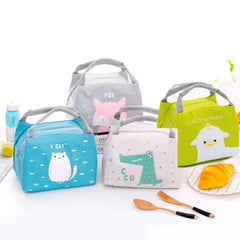 Insulated Lunch Bag Cooler Bento Pouch Food Storage Bags