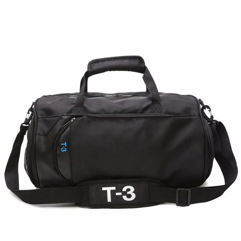 Portable Men Travel Bag Fitness Training Sports Luggage Weekend Duffel