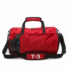 Portable Men Travel Bag Fitness Training Sports Luggage Weekend Duffel