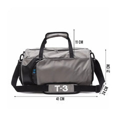 Portable Men Travel Bag Fitness Training Sports Luggage Weekend Duffel
