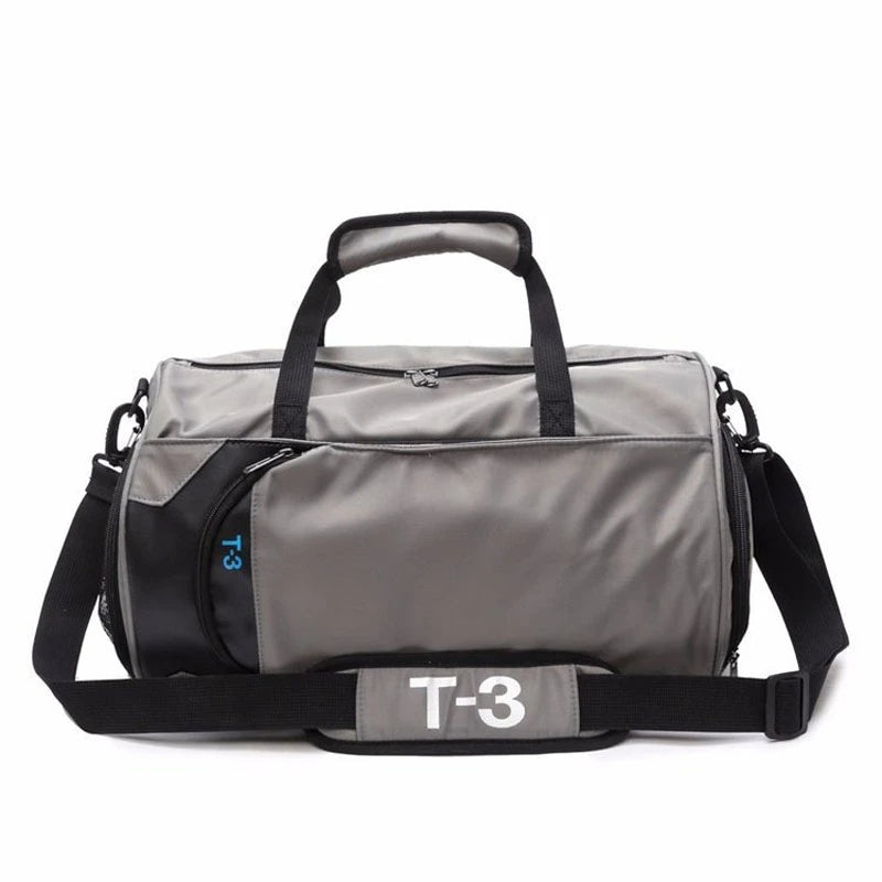 Portable Men Travel Bag Fitness Training Sports Luggage Weekend Duffel