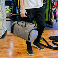 Portable Men Travel Bag Fitness Training Sports Luggage Weekend Duffel