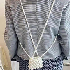 Mini Women Handbag Acrylic Beads Purse Small Crossbody Bag