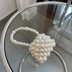 Mini Women Handbag Acrylic Beads Purse Small Crossbody Bag