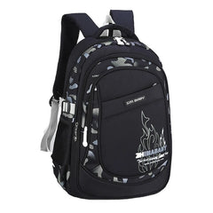 Portable Nylon Backpack Large Capacity Schoolbag Rucksack Bookbags Daypack