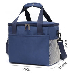 Portable Picnic Travel Kid Insulated Thermal Bag Lunch Box Breakfast Organizer