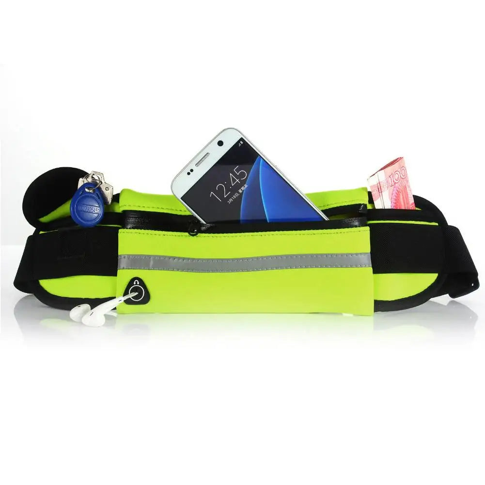 Portable Sport Waist Bag Outdoor Running Waterproof Anti Theft Phone Storage