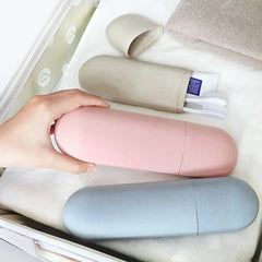 Toothbrush Case Holder Bath Wash Bag Toothbrush Cover Men Women Travel