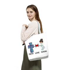High Capacity Nurse Tote Bag Reusable Shopping Handbag