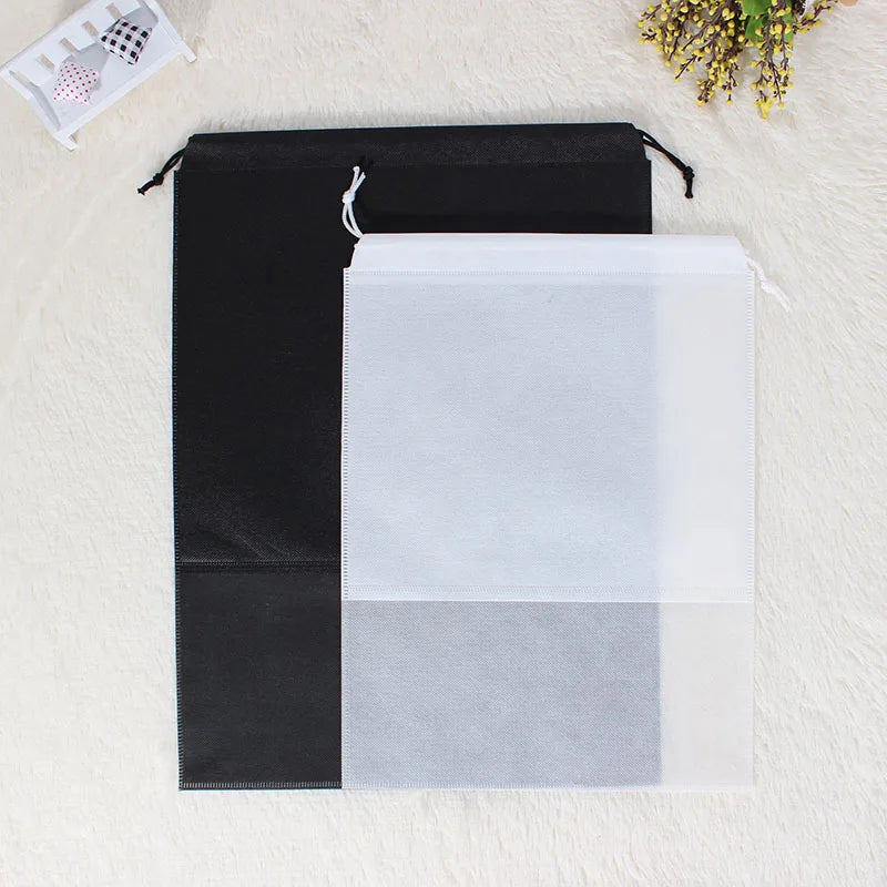 Portable Travel Organizer Packing Bag Shoes Clothes Drawstring Pouch Handbag