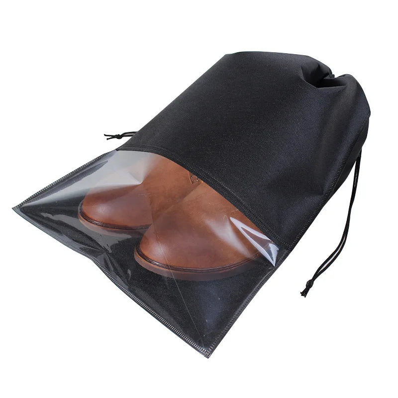 Portable Travel Organizer Packing Bag Shoes Clothes Drawstring Pouch Handbag