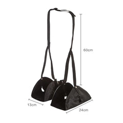 Portable Travel Aviation Seat Foot Pad Adjustable Stand Foot Rest Feet Hammock