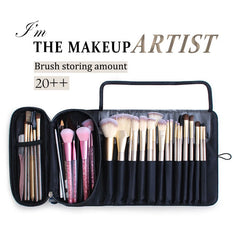 Portable Travel Makeup Brush Storage Bag Waterproof Cosmetic Case Organizer