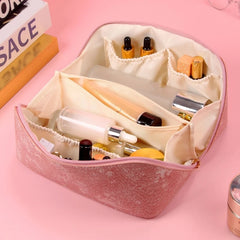 Portable Travel Toiletry Makeup Bag Large Capacity Cosmetic Organizer