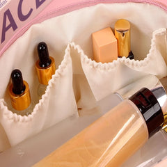 Portable Travel Toiletry Makeup Bag Large Capacity Cosmetic Organizer