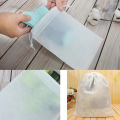 Portable Shoes Bag Travel Storage Drawstring Dust Bags Non-woven Gift Protector