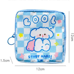 Portable Women Coin Purse Storage Bag Sanitary Pad Cosmetic Bags