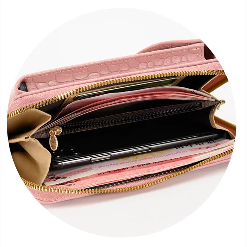 Portable Women Shoulder Bags Mobile Phone Small Objects Storage Pouch Travel