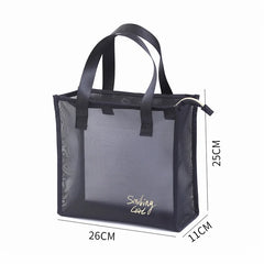 Portable Women Travel Toiletry Bag Makeup Storage Case Zipper Cosmetic Pouch