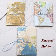 American Men Passport Cover Universal Travel Holder