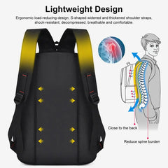 Boys School Backpack Shock-proof Laptop Bag