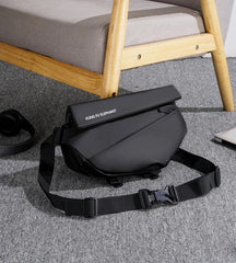 Waterproof Cross Body Bag Men Magnetic Messenger Bag